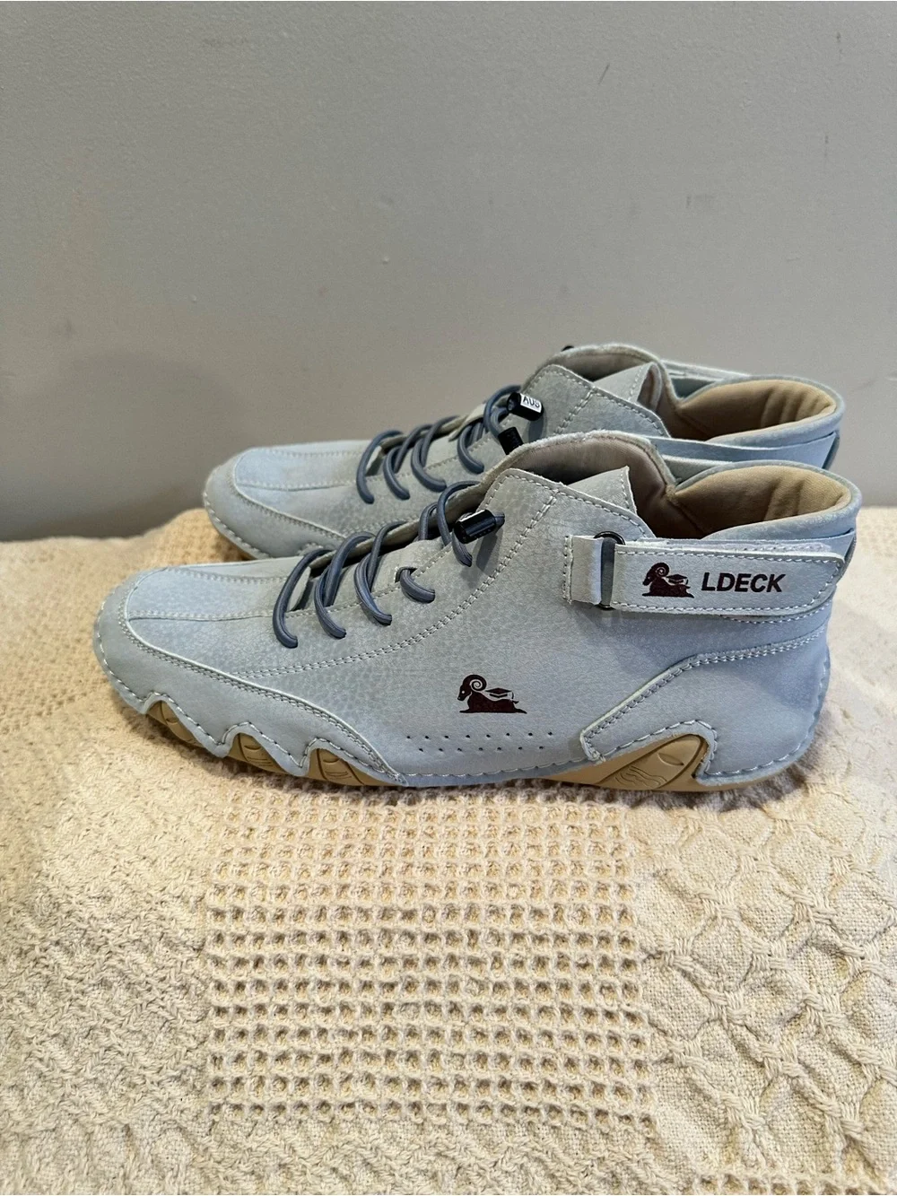 LDECK Light Blue Casual Sneakers